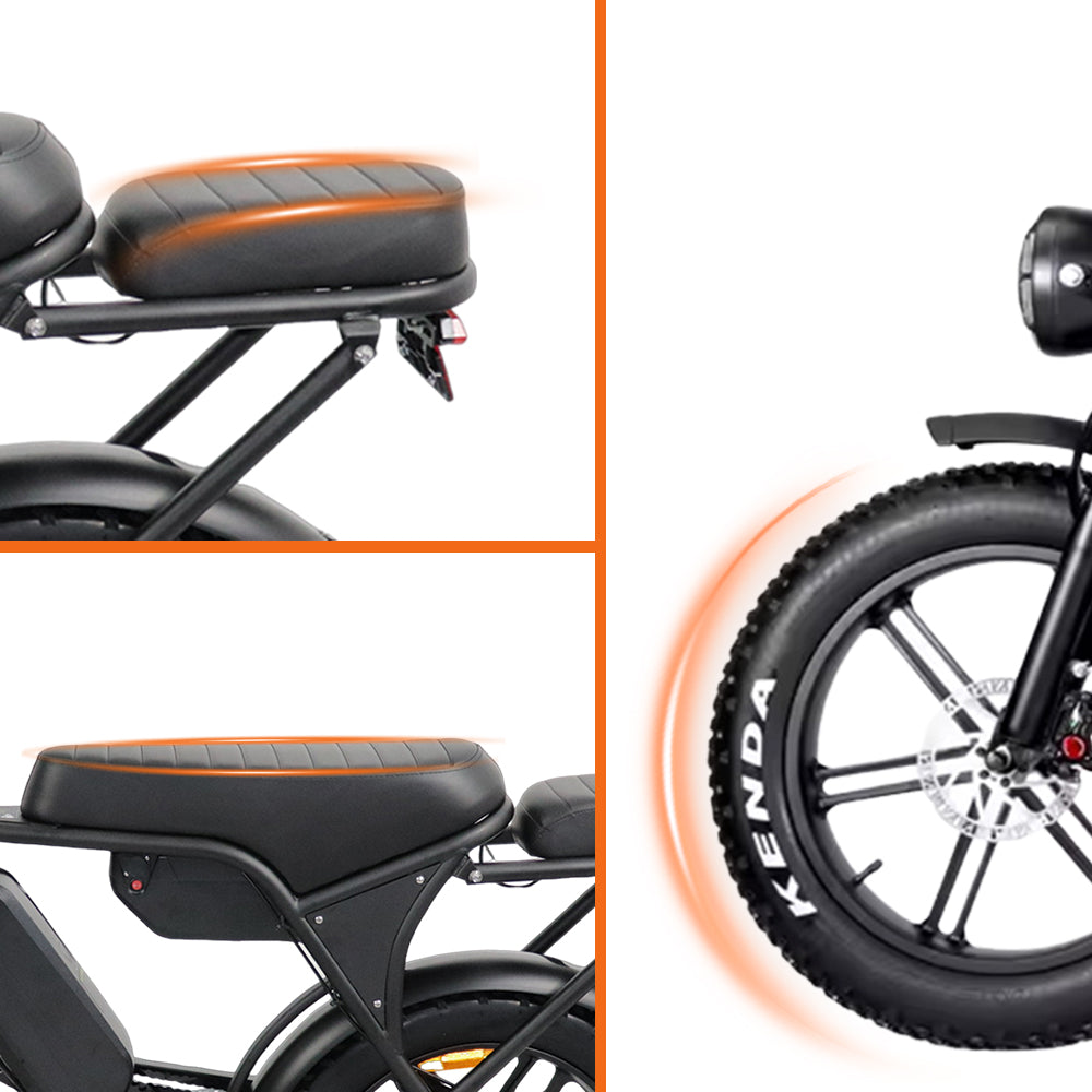 VOMO C80 Max electric bicycle mountain bike C80 fatbike motor ebike
