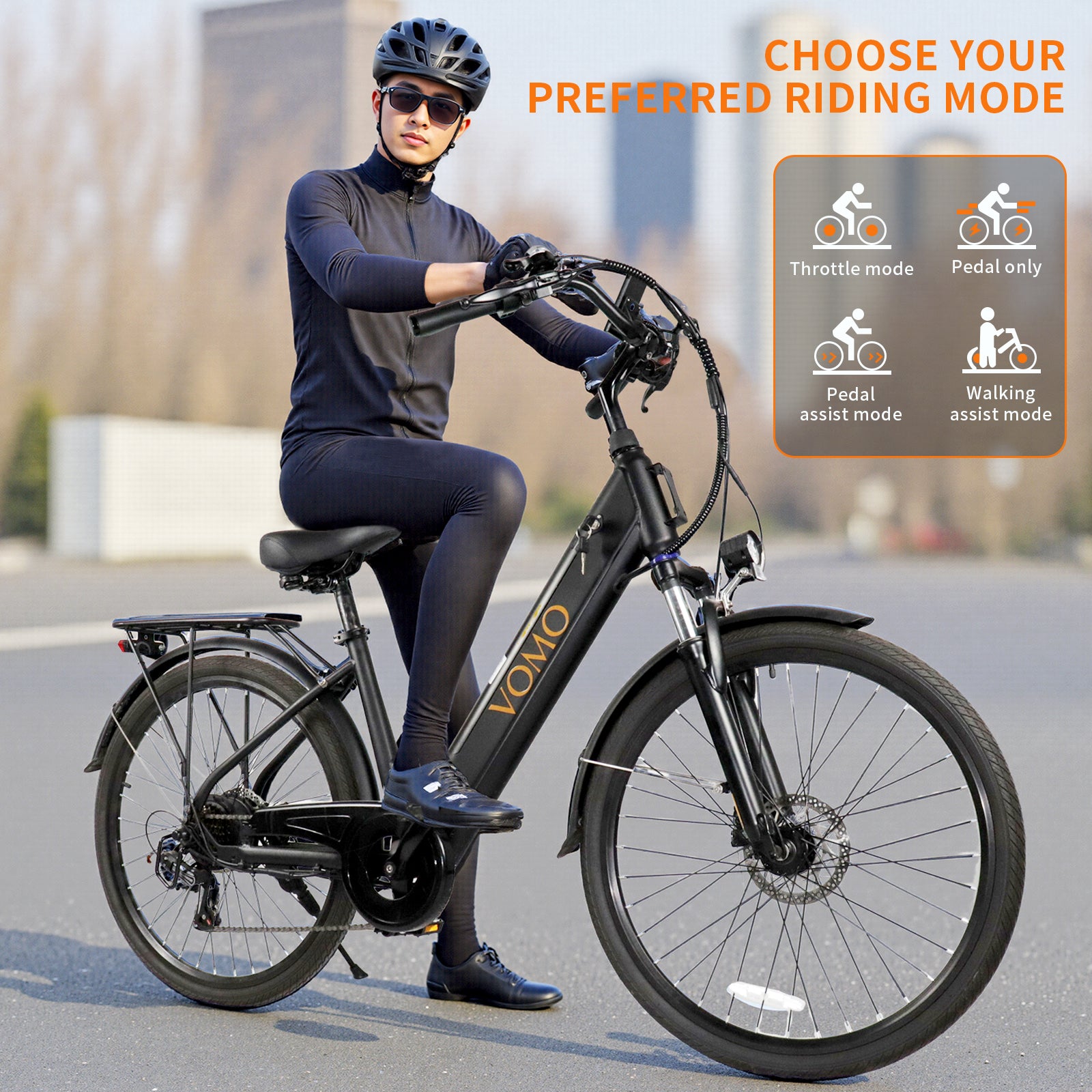 VOMO CS20 City ebike Lady e bike Ladies' electric bicycle