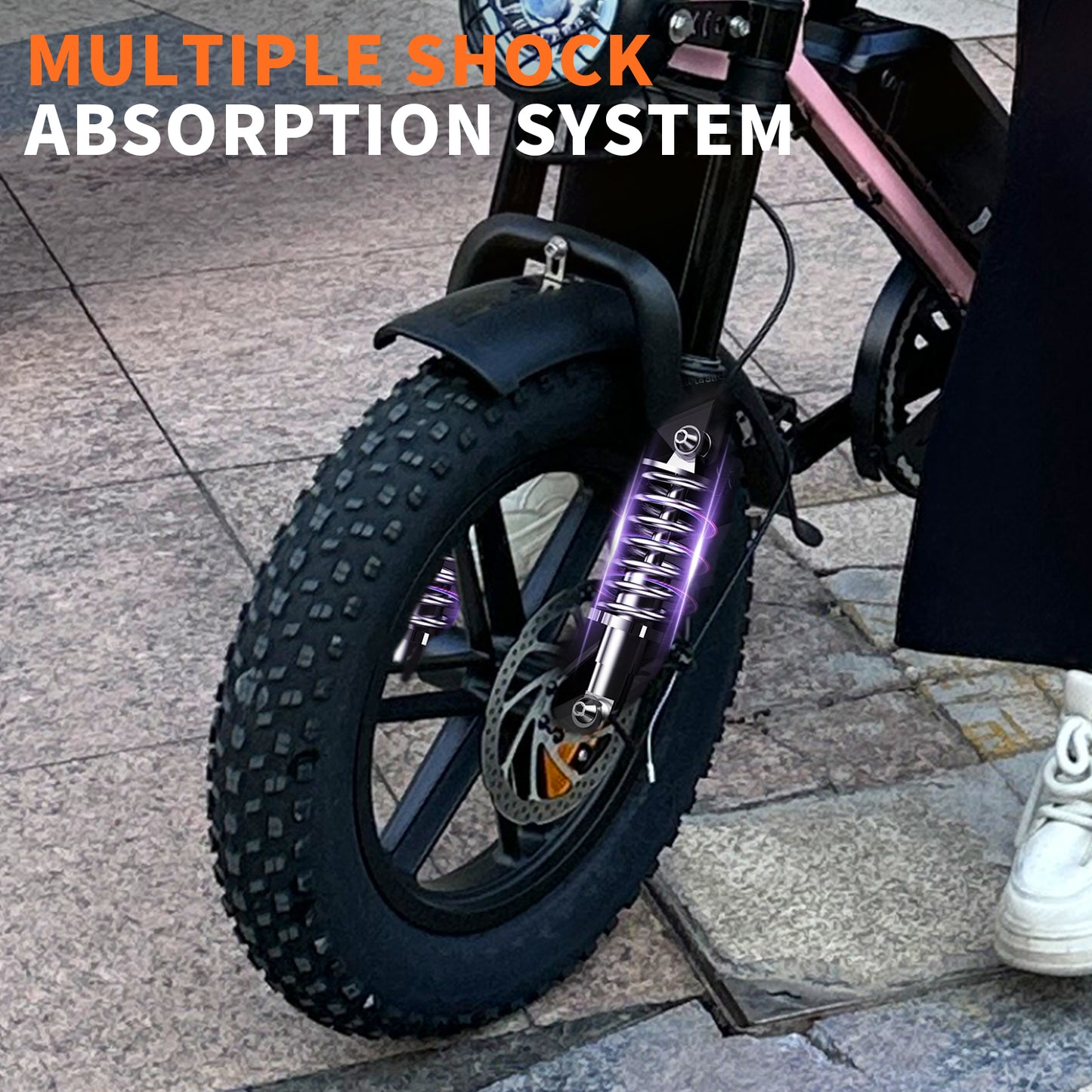 VOMO C80 mini CITY Electric Bicycle 16 inch ebike
