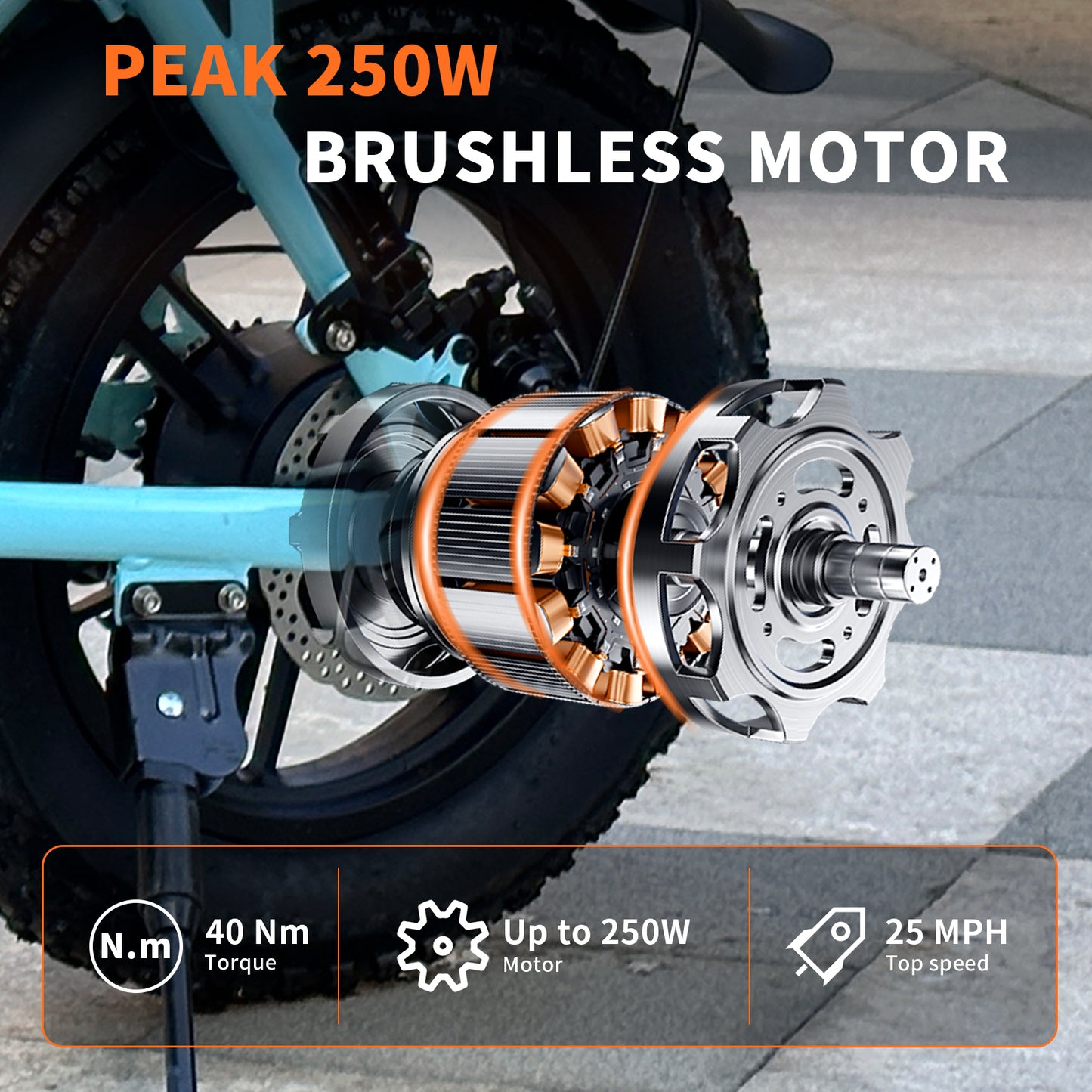 VOMO C80 mini CITY Electric Bicycle 16 inch ebike