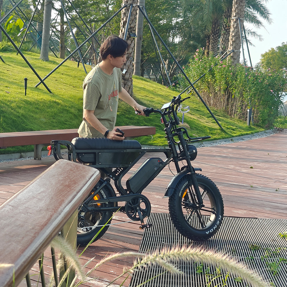 VOMO X90 MAX Fat tyre electric bicycle Dual battery long-range off-road ebike