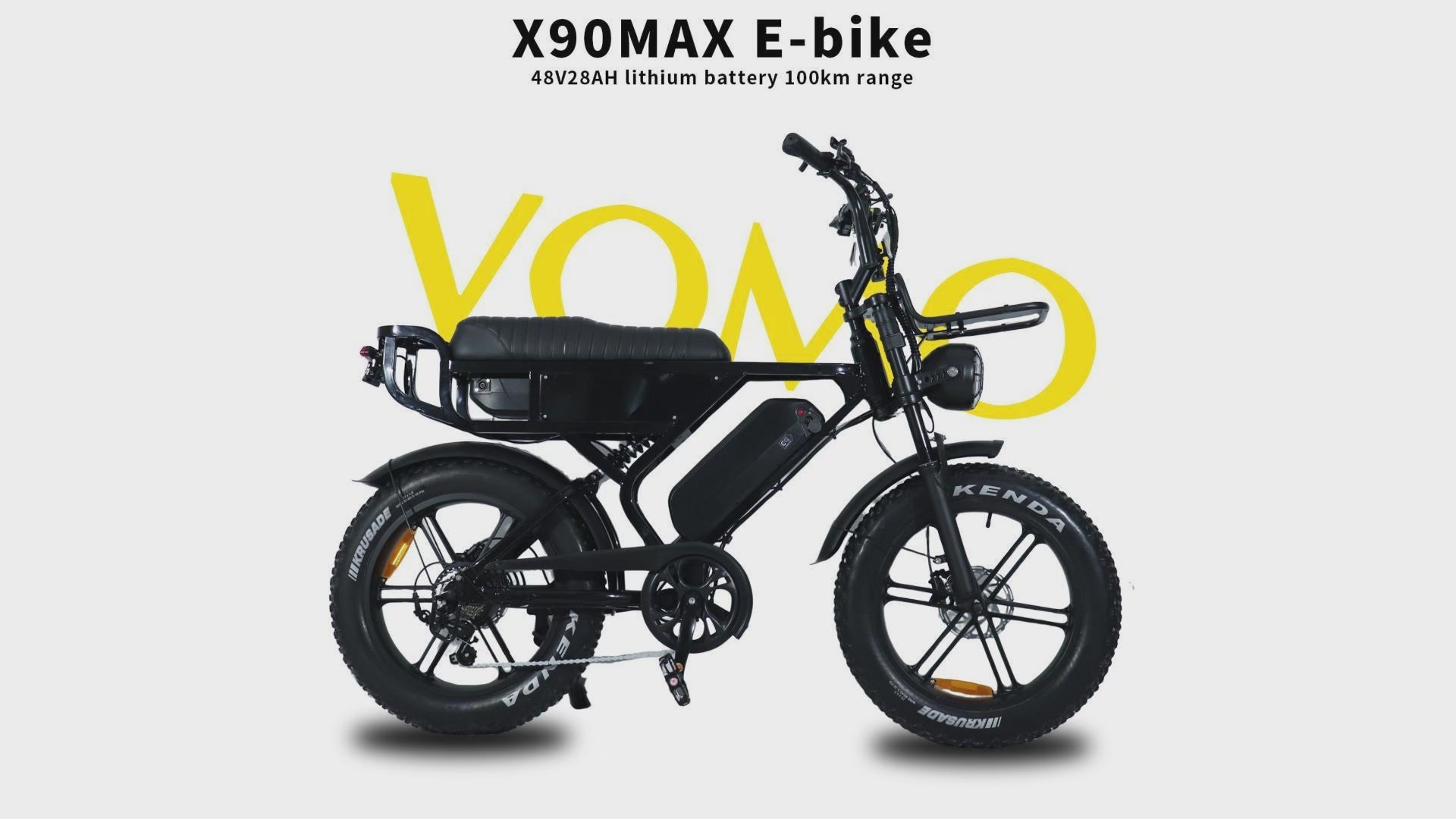 VOMO X90 EBIKE Mountain electric bicycle Beach and snow electric bike