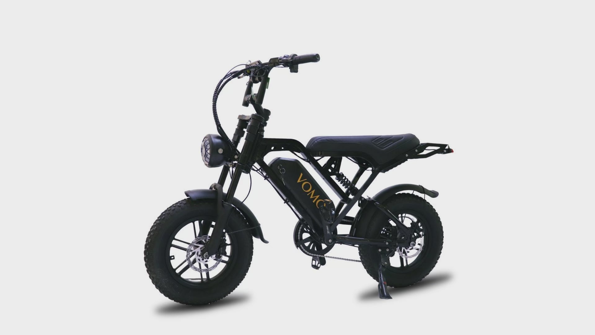VOMO X80 Mini Electric Bike for Kids 16inch Fat Tire E Bike Electric City young Bicycle 250w Children Dirt Ebike